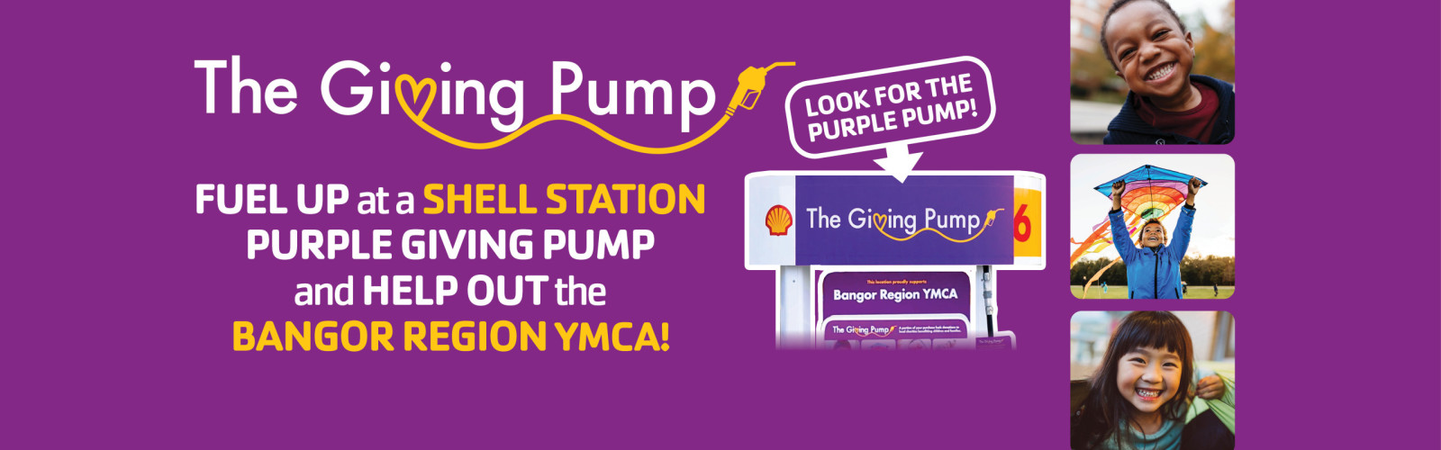 Giving Pump at Freshies Shell gas stations